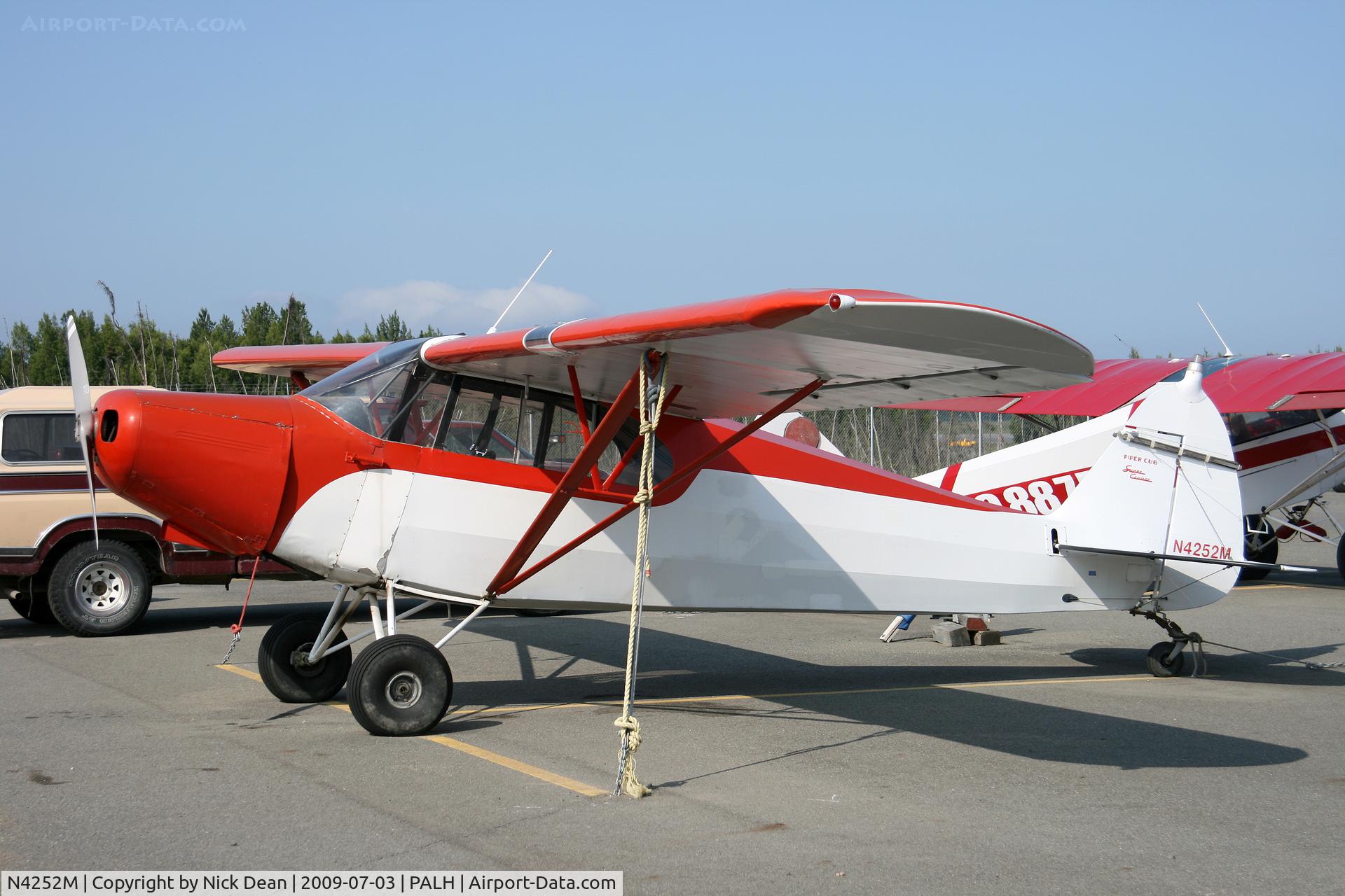 N4252M, 1947 Piper PA-12 Super Cruiser C/N 12-3146, PALH