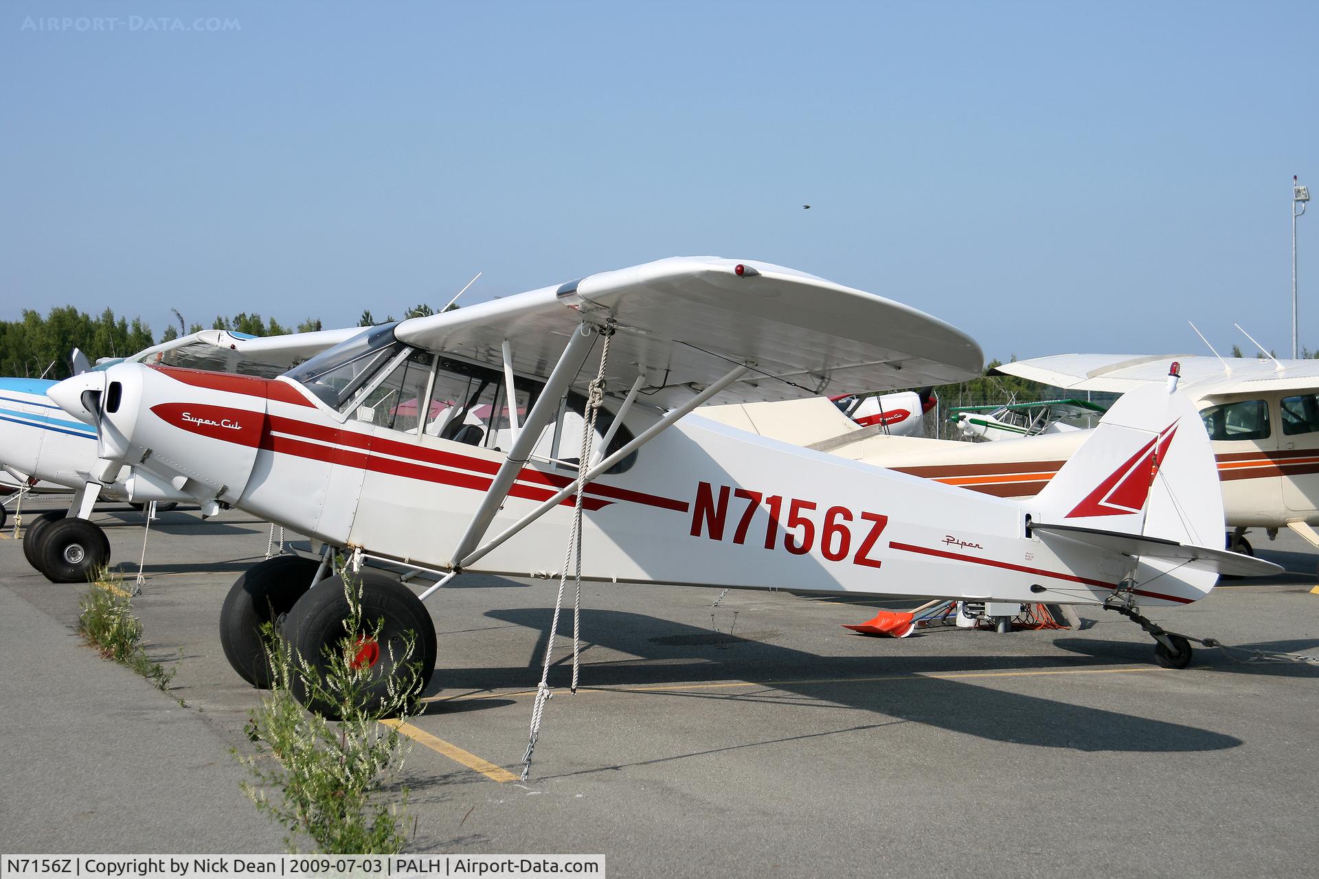 N7156Z, 1965 Piper PA-18-150 Super Cub C/N 18-8270, PALH