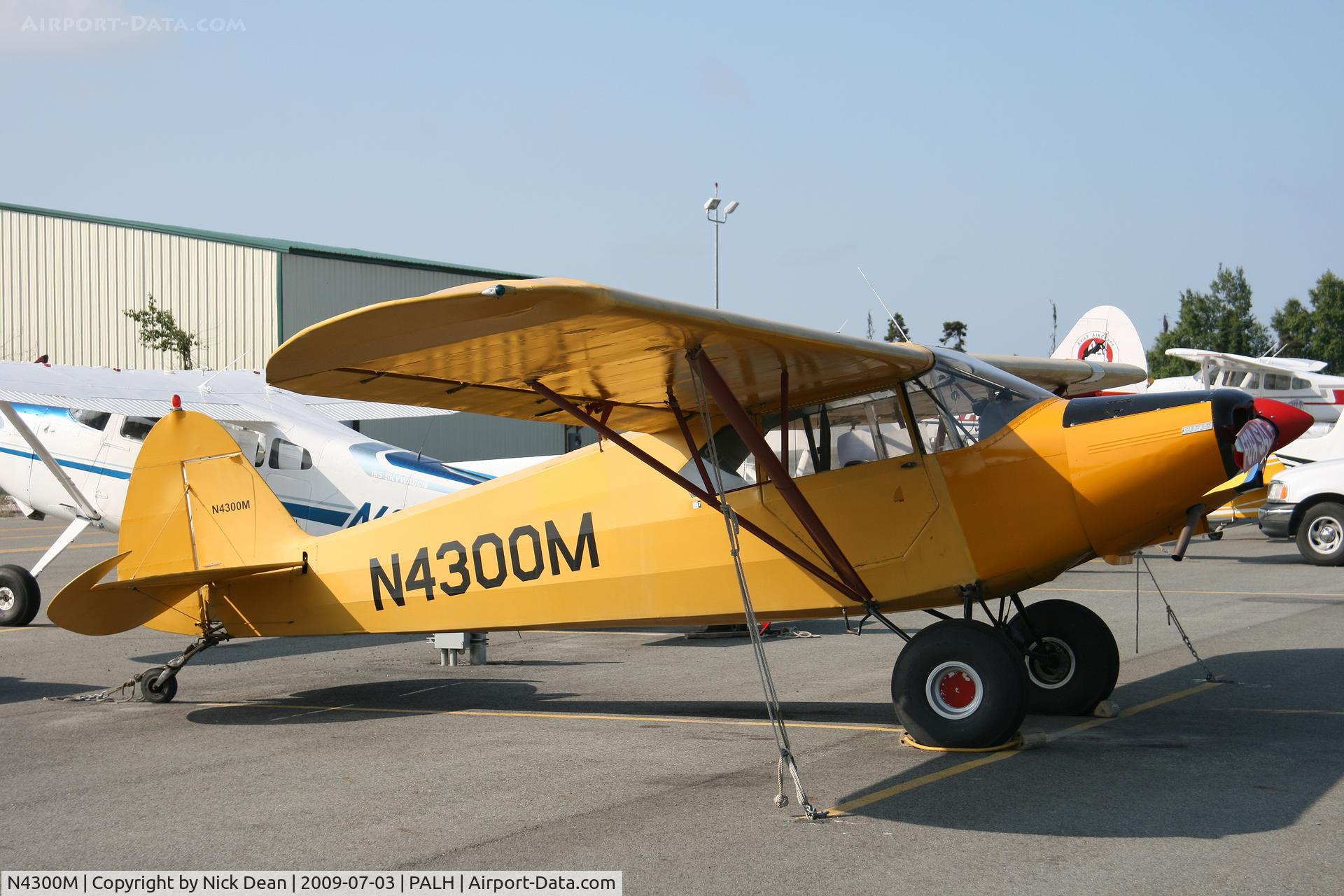 N4300M, 1947 Piper PA-12 Super Cruiser C/N 12-3232, PALH