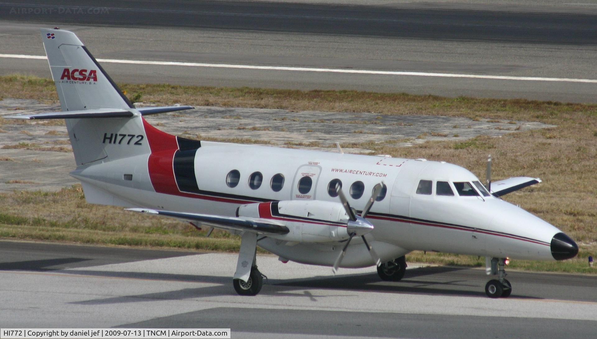 HI772, 1985 British Aerospace BAe-3102 Jetstream 31 C/N 660, Taxing to parking