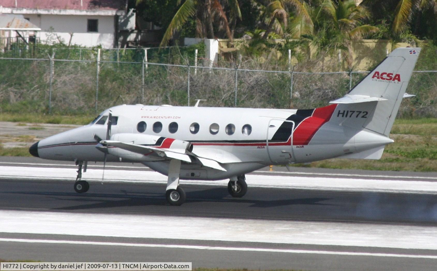 HI772, 1985 British Aerospace BAe-3102 Jetstream 31 C/N 660, Taxing to parking