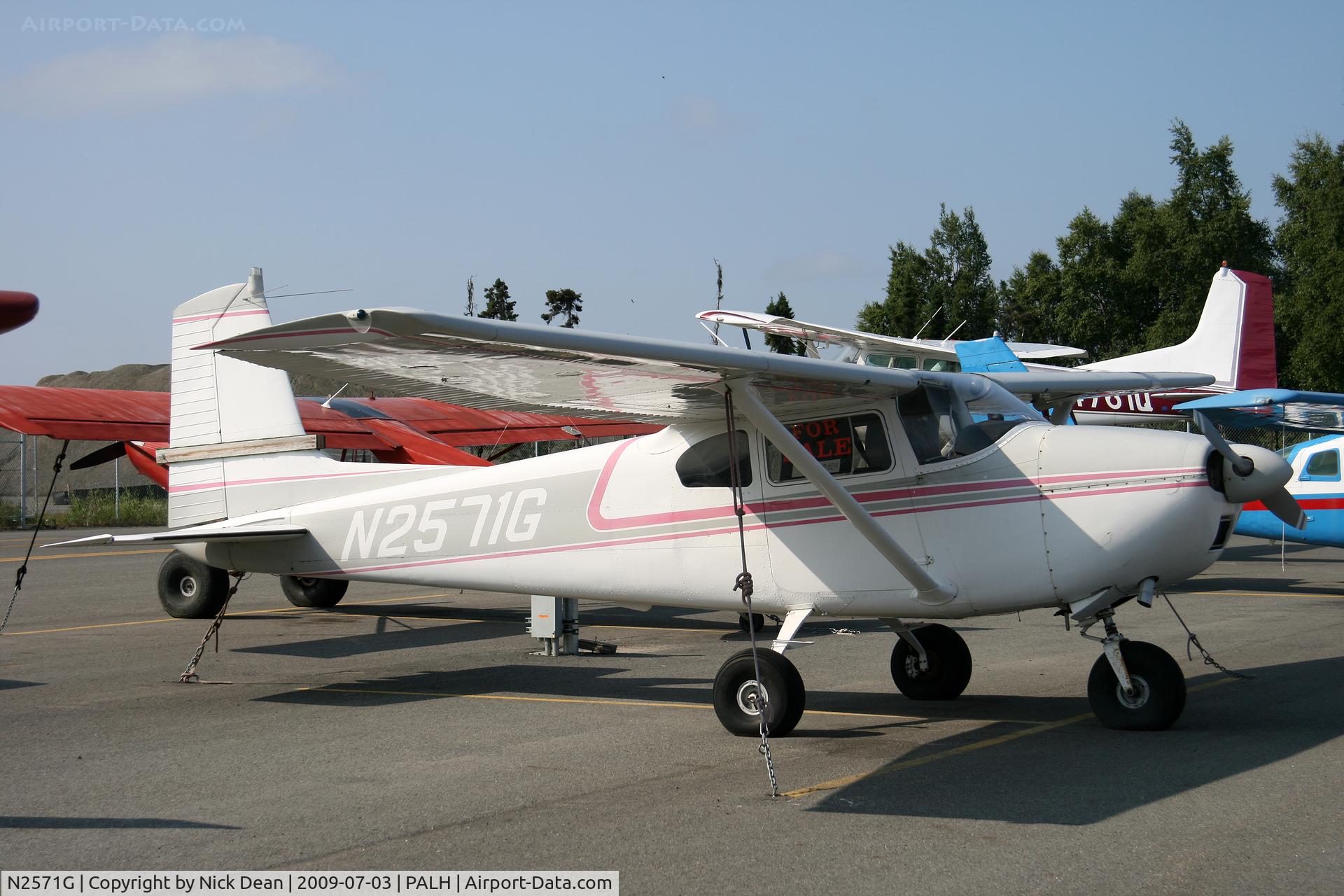 N2571G, 1959 Cessna 182B Skylane C/N 51871, PALH