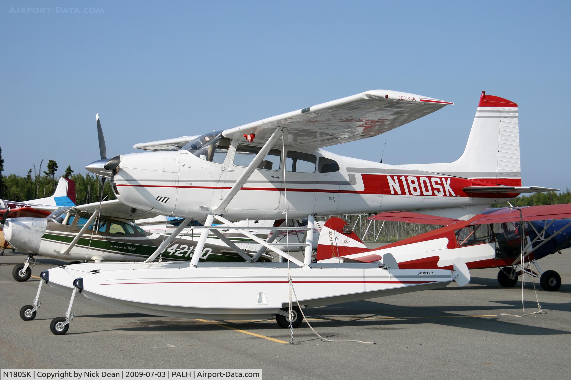 N180SK, 1971 Cessna 180H Skywagon C/N 18052157, PALH