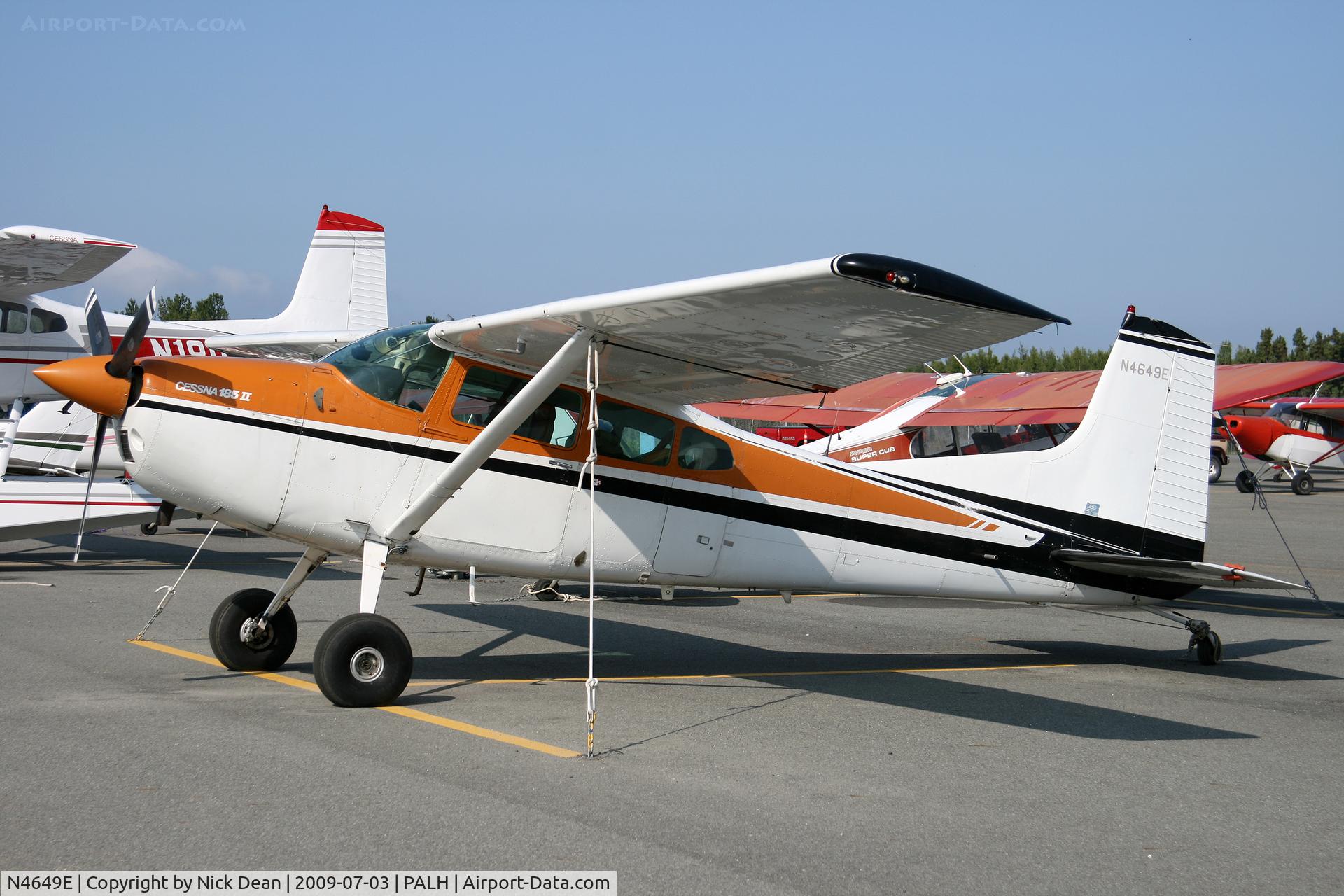 N4649E, 1979 Cessna A185F Skywagon 185 C/N 18503830, PALH