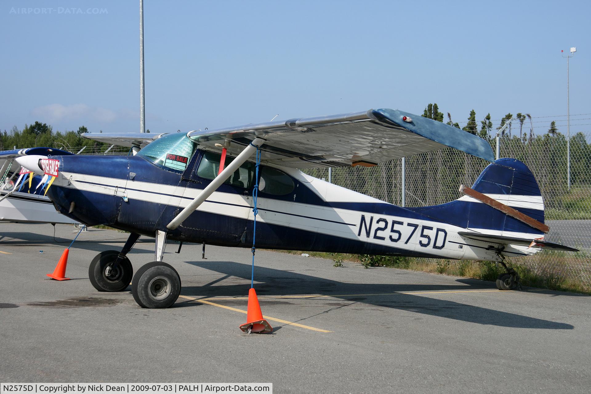 N2575D, 1952 Cessna 170B C/N 20727, PALH