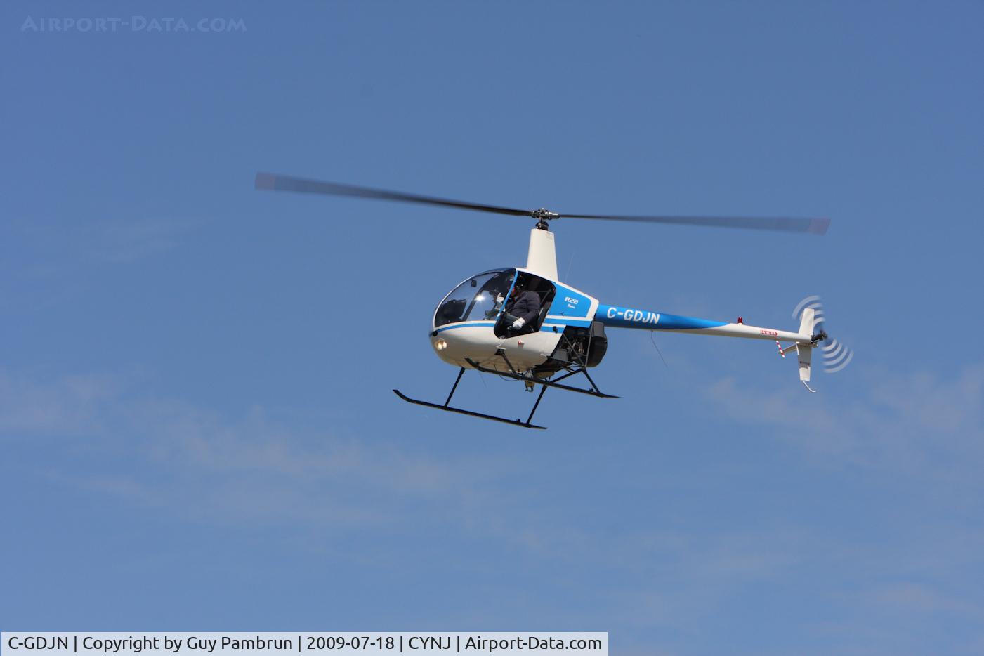 C-GDJN, 1991 Robinson R22 Beta C/N 1795, On final