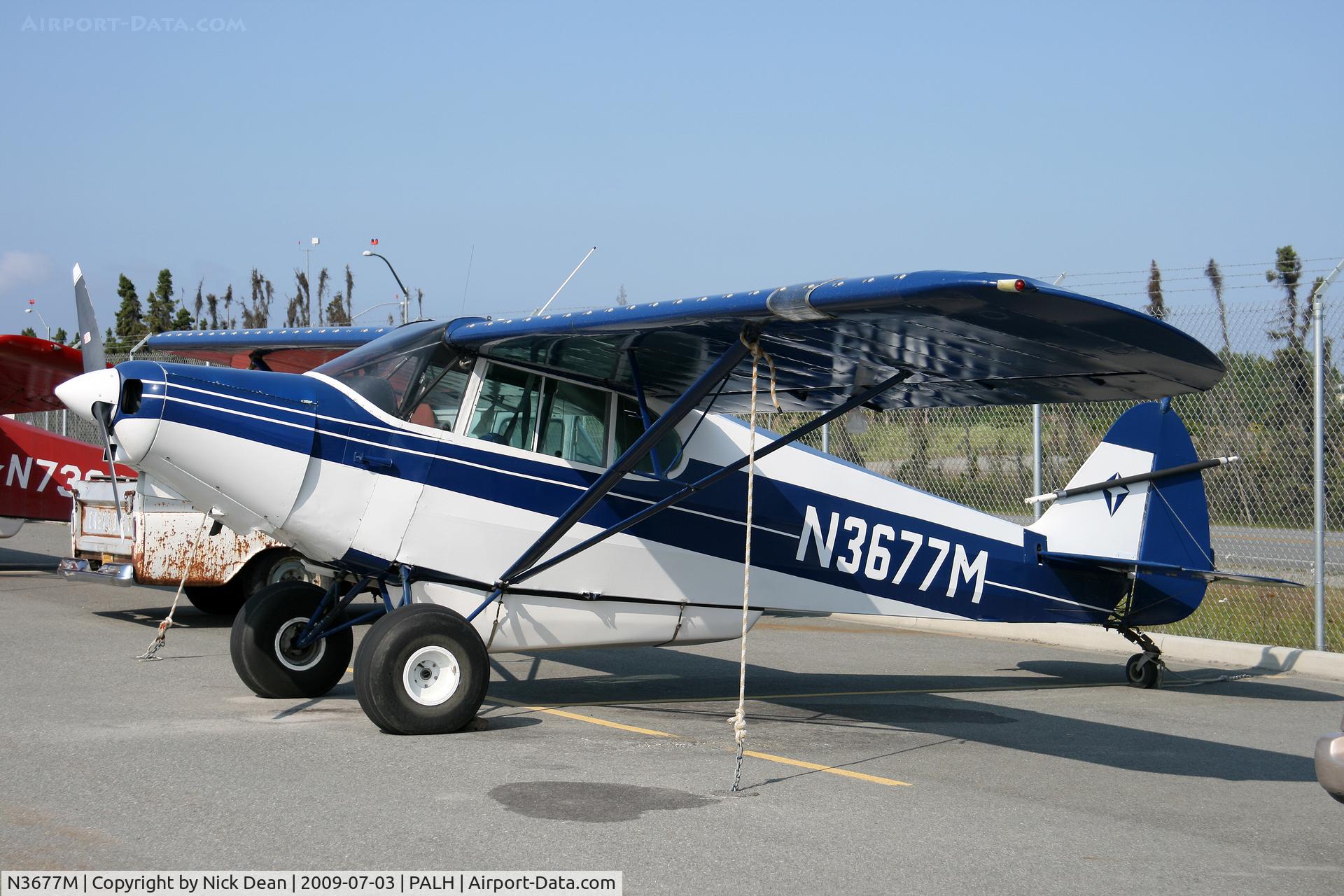 N3677M, 1947 Piper PA-12 Super Cruiser C/N 12-2531, PALH