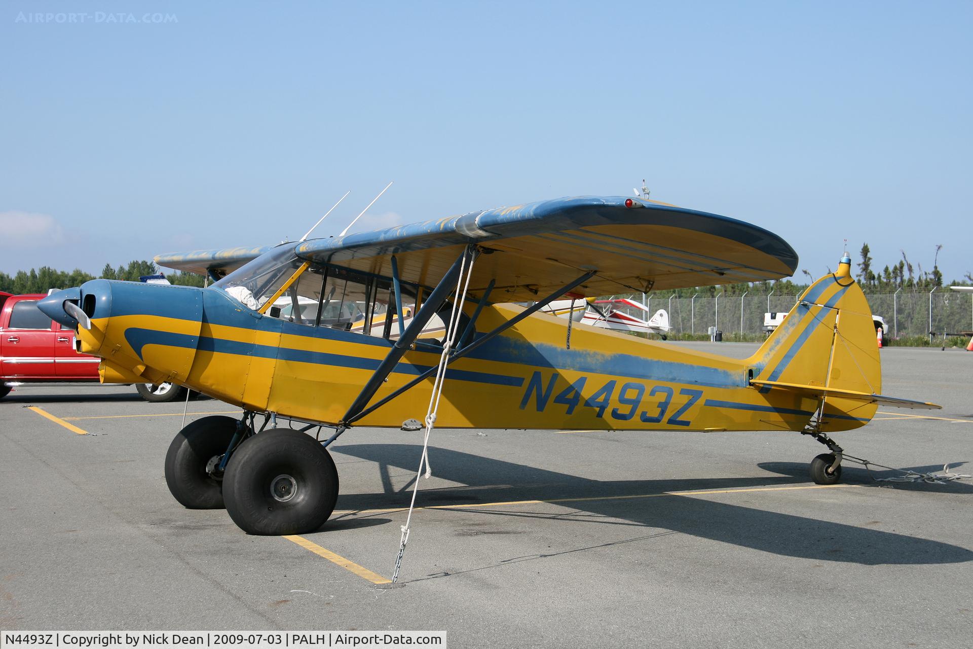 N4493Z, 1969 Piper PA-18-150 Super Cub C/N 18-8847, PALH