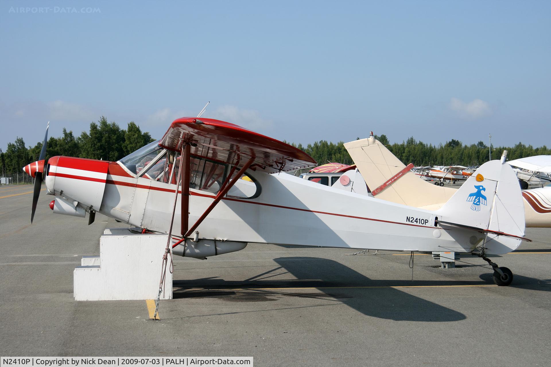N2410P, 1955 Piper PA-18-150 Super Cub C/N 18-4277, PALH