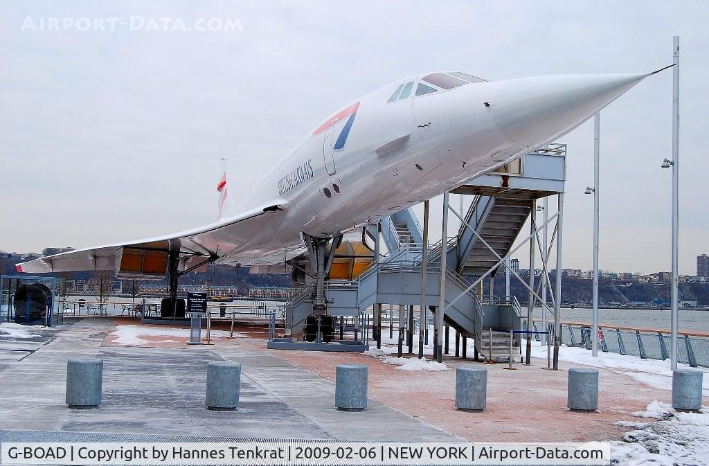 G-BOAD, 1976 Aerospatiale-BAC Concorde 1-102 C/N 100-010, British Airways Concorde (Intrepid Air-Sea-Space Museum)