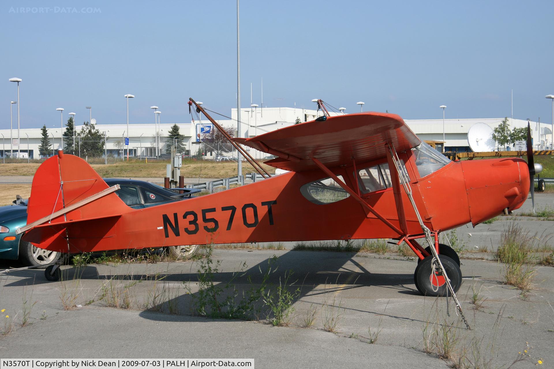 N3570T, 1975 Taylorcraft F-19 Sportsman C/N F-031, PALH