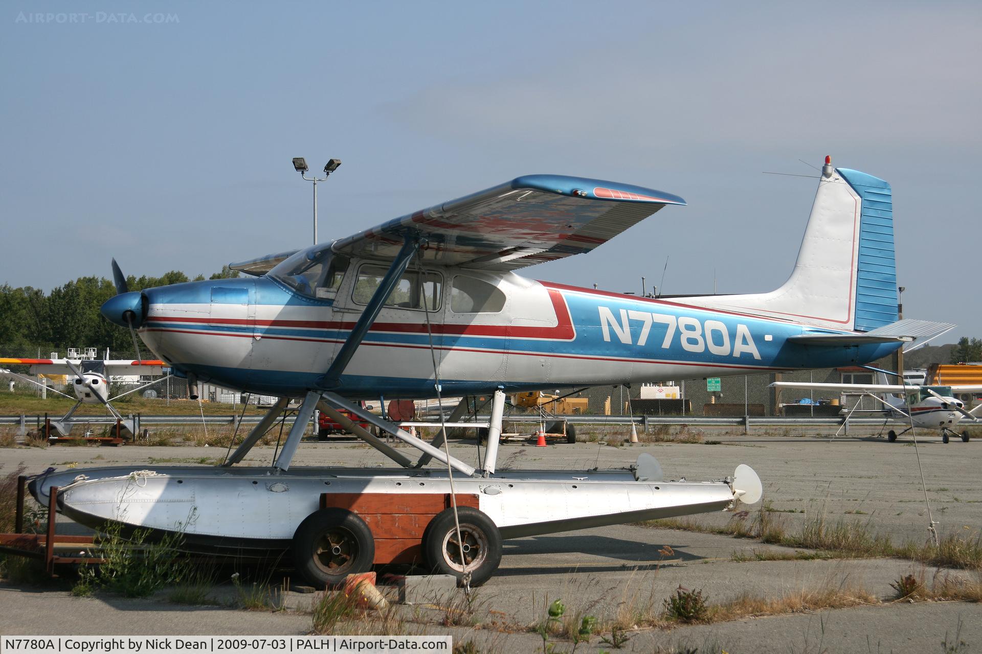 N7780A, 1957 Cessna 180A C/N 32677, PALH
