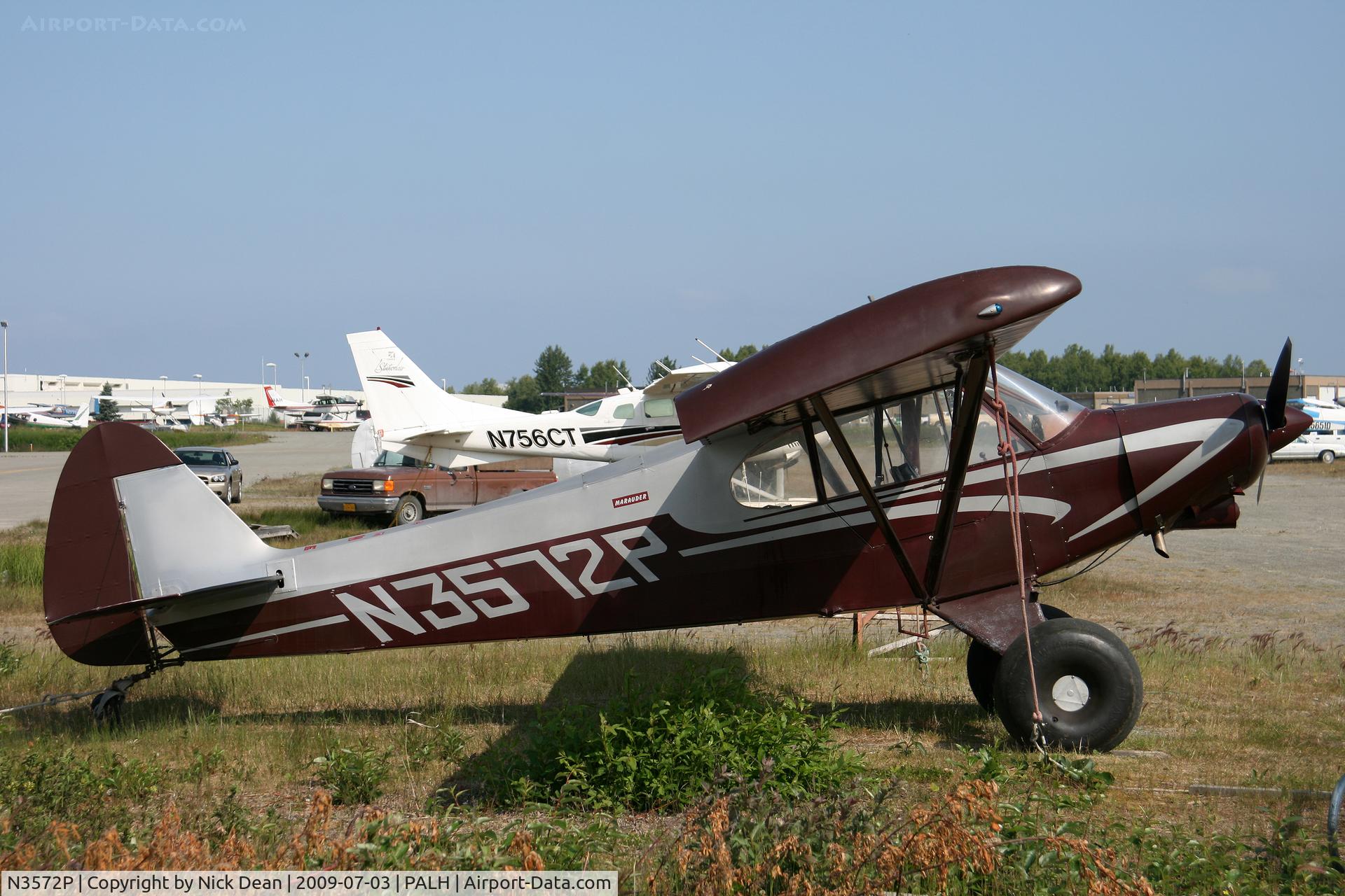 N3572P, 1955 Piper PA-18 C/N 18-4526, PALH