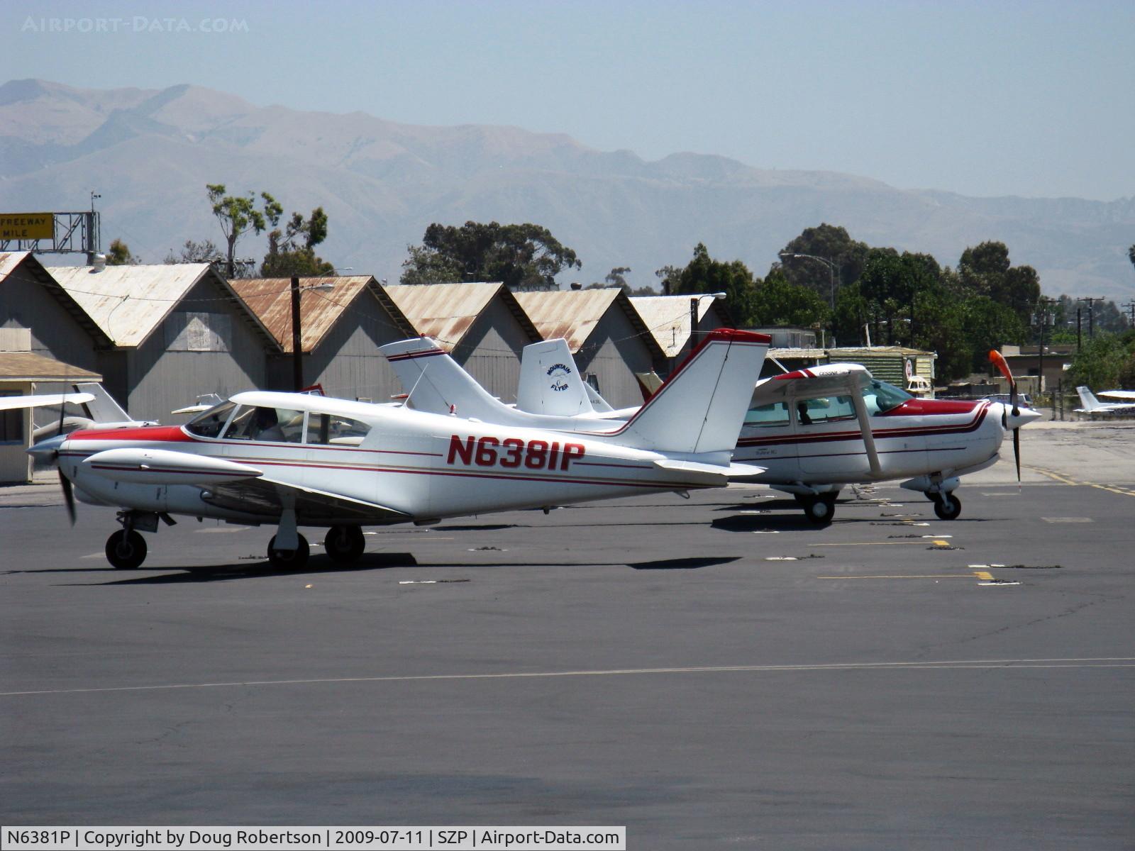 N6381P, 1959 Piper PA-24-250 Comanche C/N 24-1491, 1959 Piper PA-24-250 COMANCHE, Lycoming O-540-A1A5 250 Hp