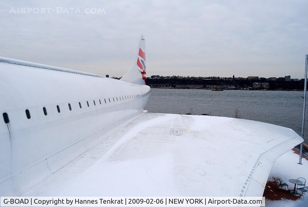 G-BOAD, 1976 Aerospatiale-BAC Concorde 1-102 C/N 100-010, British Airways Concorde (Intrepid Air-Sea-Space Museum)