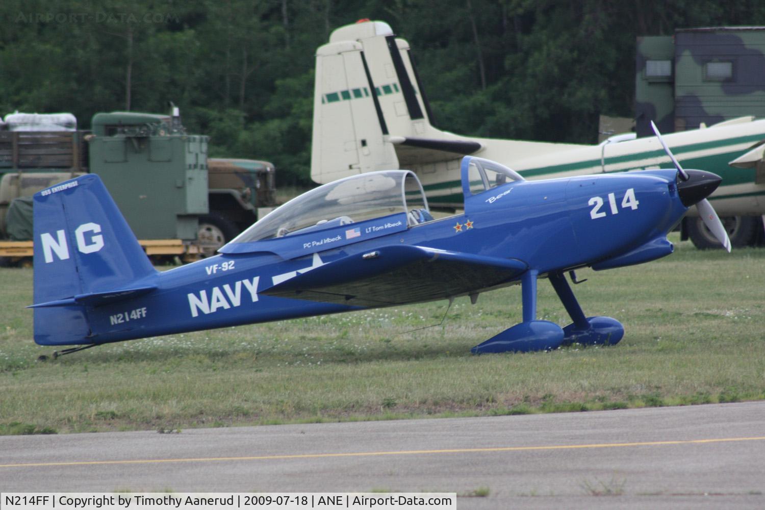 N214FF, Vans RV-8 C/N 80687, RV-8, c/n: 80687