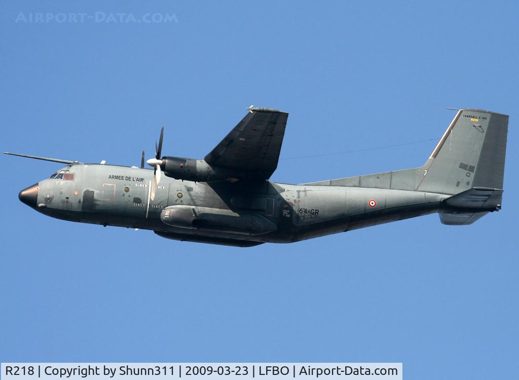 R218, Transall C-160R C/N 221, On take off rwy 32R