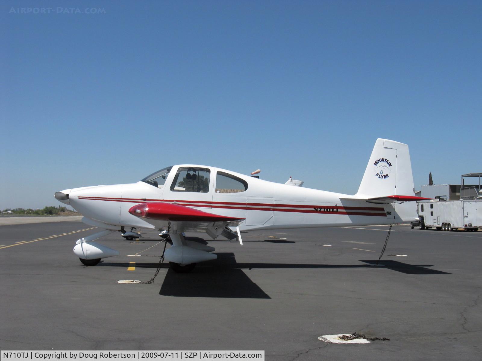 N710TJ, 2008 Vans RV-10 C/N 40623, 2008 James VAN's RV-10A (I've yet to see a VAN's RV-10; this is an RV-10A).