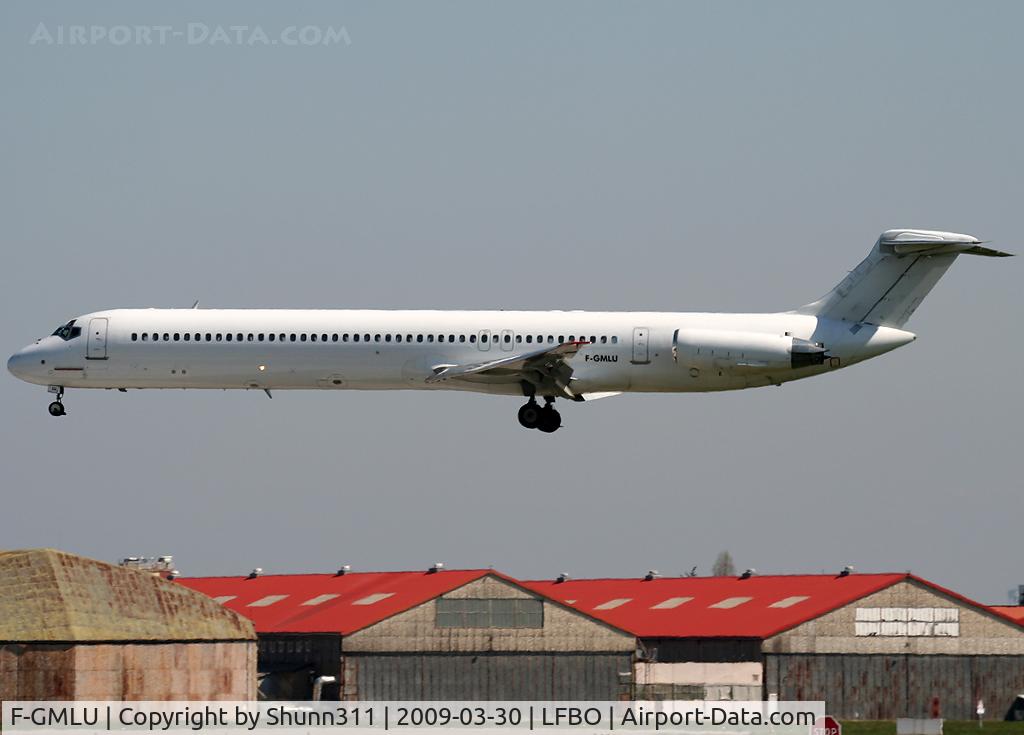 F-GMLU, 1986 McDonnell Douglas MD-83 (DC-9-83) C/N 49398, Landing rwy 32R