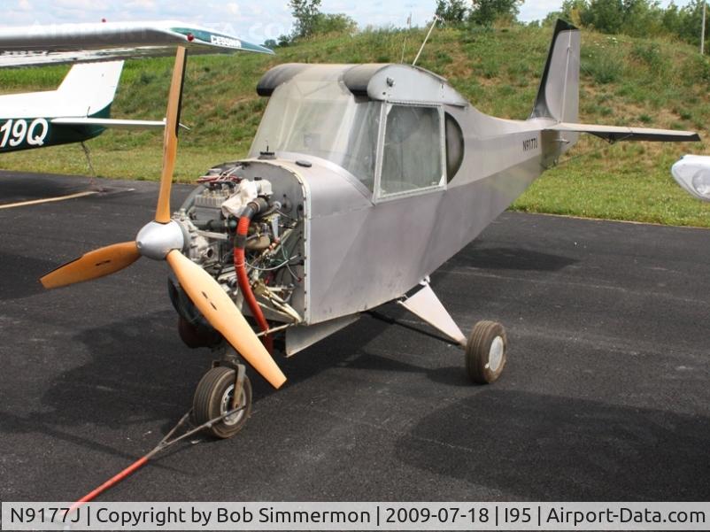N9177J, 1996 Carlson Sparrow Sport Special C/N CA204K, On the ramp at Kenton, Ohio.