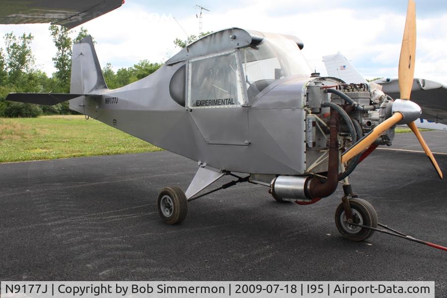 N9177J, 1996 Carlson Sparrow Sport Special C/N CA204K, On the ramp at Kenton, Ohio.