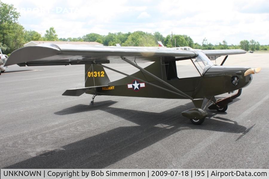 UNKNOWN, Miscellaneous Various C/N unknown, Sam's Reliant ultralight on the ramp at Kenton, Ohio.