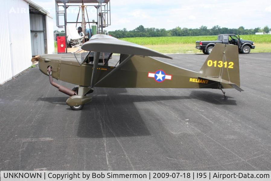 UNKNOWN, Miscellaneous Various C/N unknown, Sam's Reliant ultralight on the ramp at Kenton, Ohio.