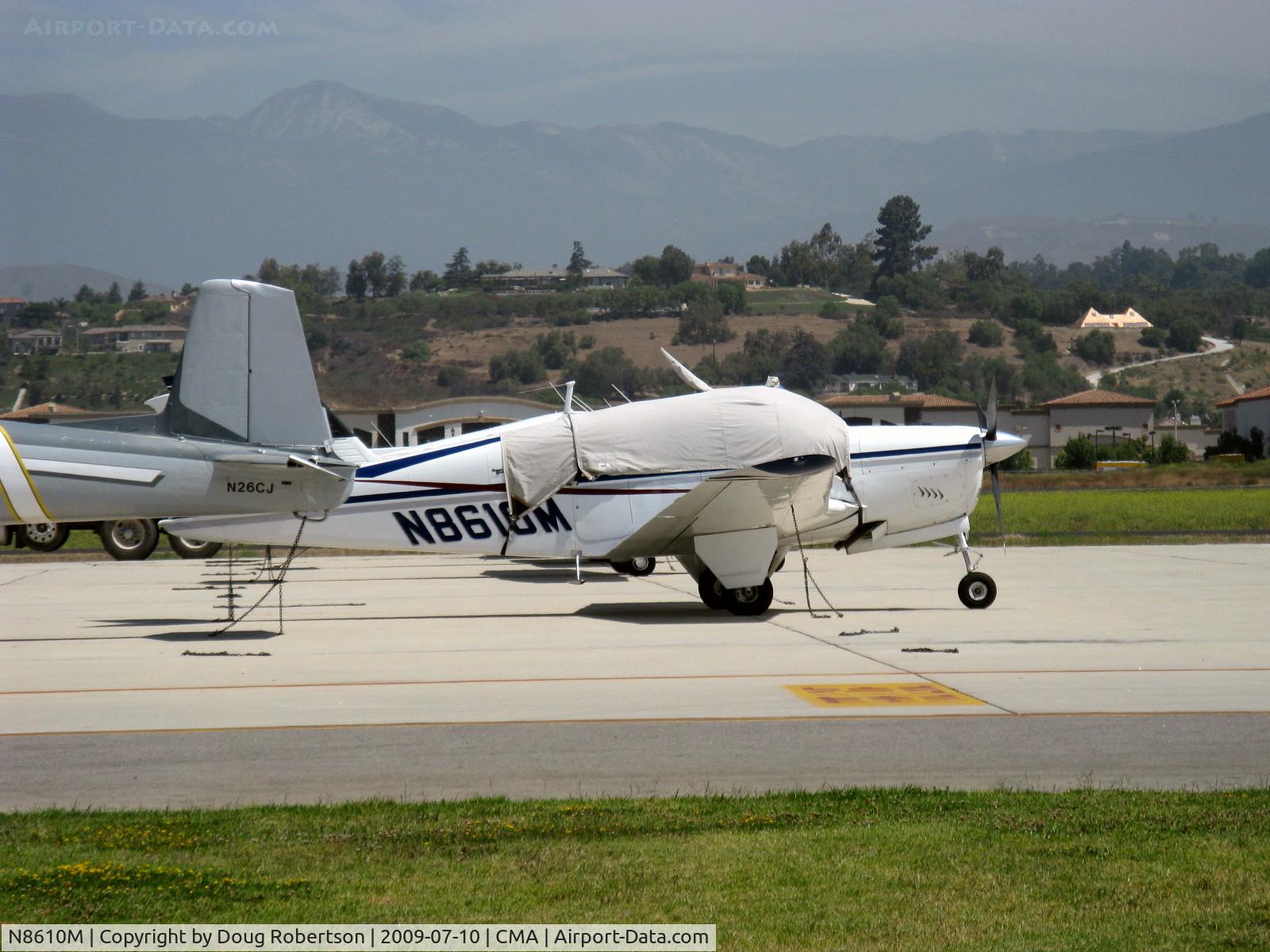 N8610M, 1963 Beech P35 Bonanza C/N D-7237, 1963 Beech P35 BONANZA, Continental IO-470-N 260 Hp, (Vee tail blanked by N26CJ)