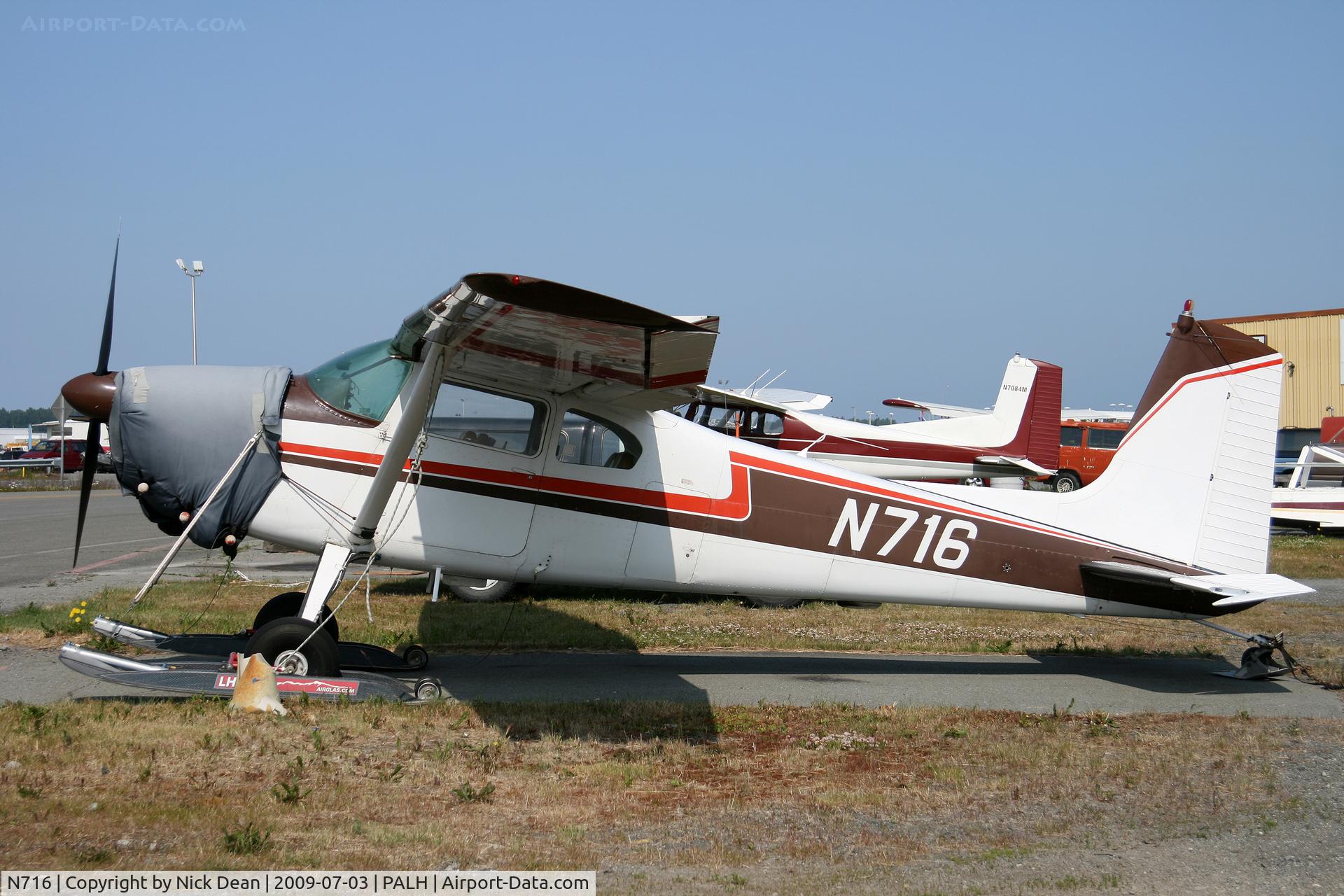 N716, 1961 Cessna 180E C/N 18051088, PALH