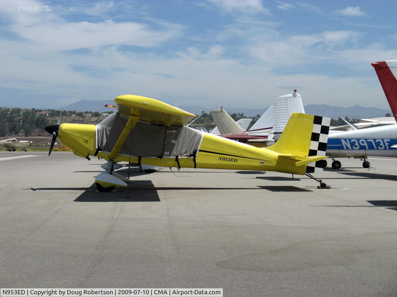 N953ED, 2008 Murphy Elite C/N 639E, 2008 Hirsty Murphy ELITE, a second generation REBEL. Experimental class