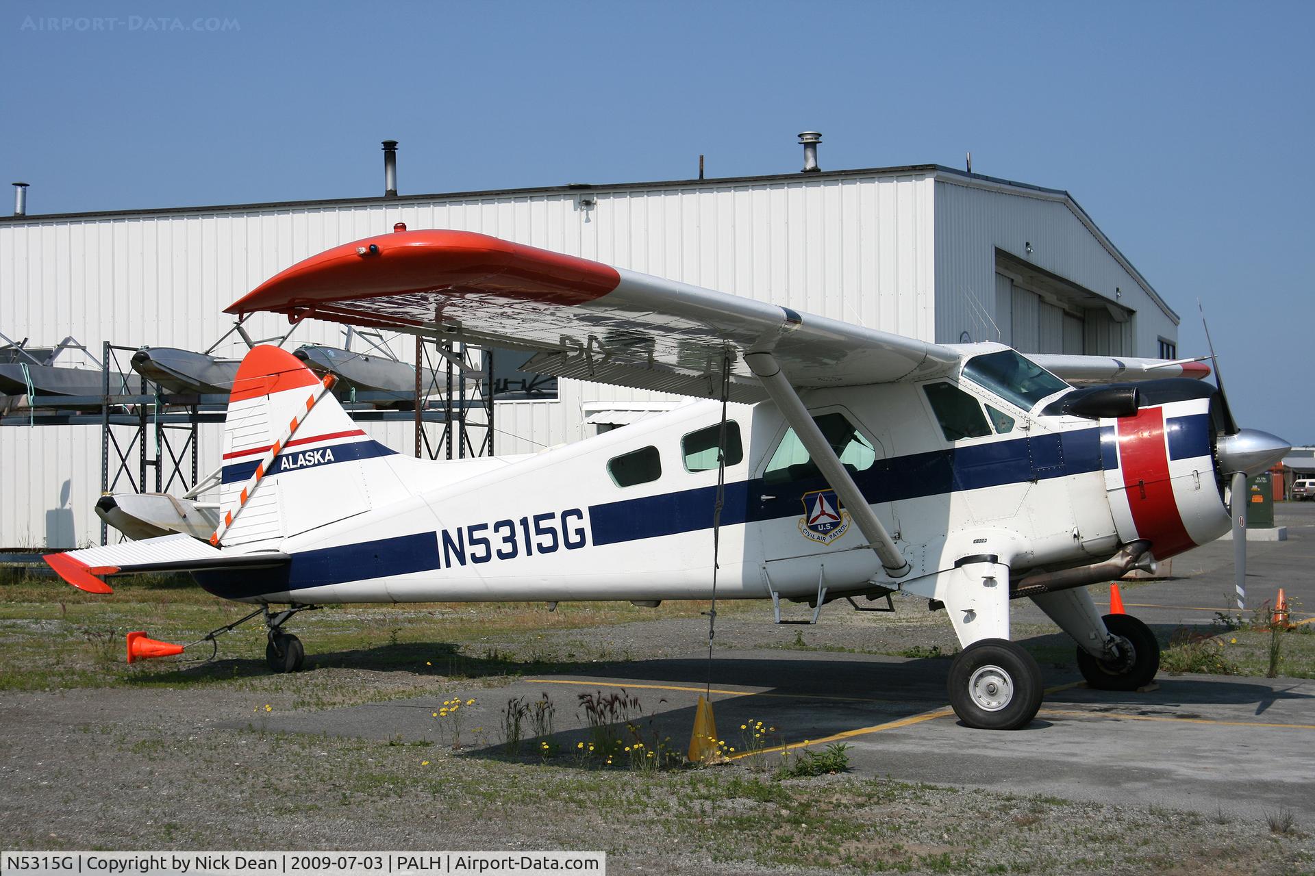 N5315G, 1955 De Havilland Canada DHC-2 Beaver Mk.1 C/N 980, PALH