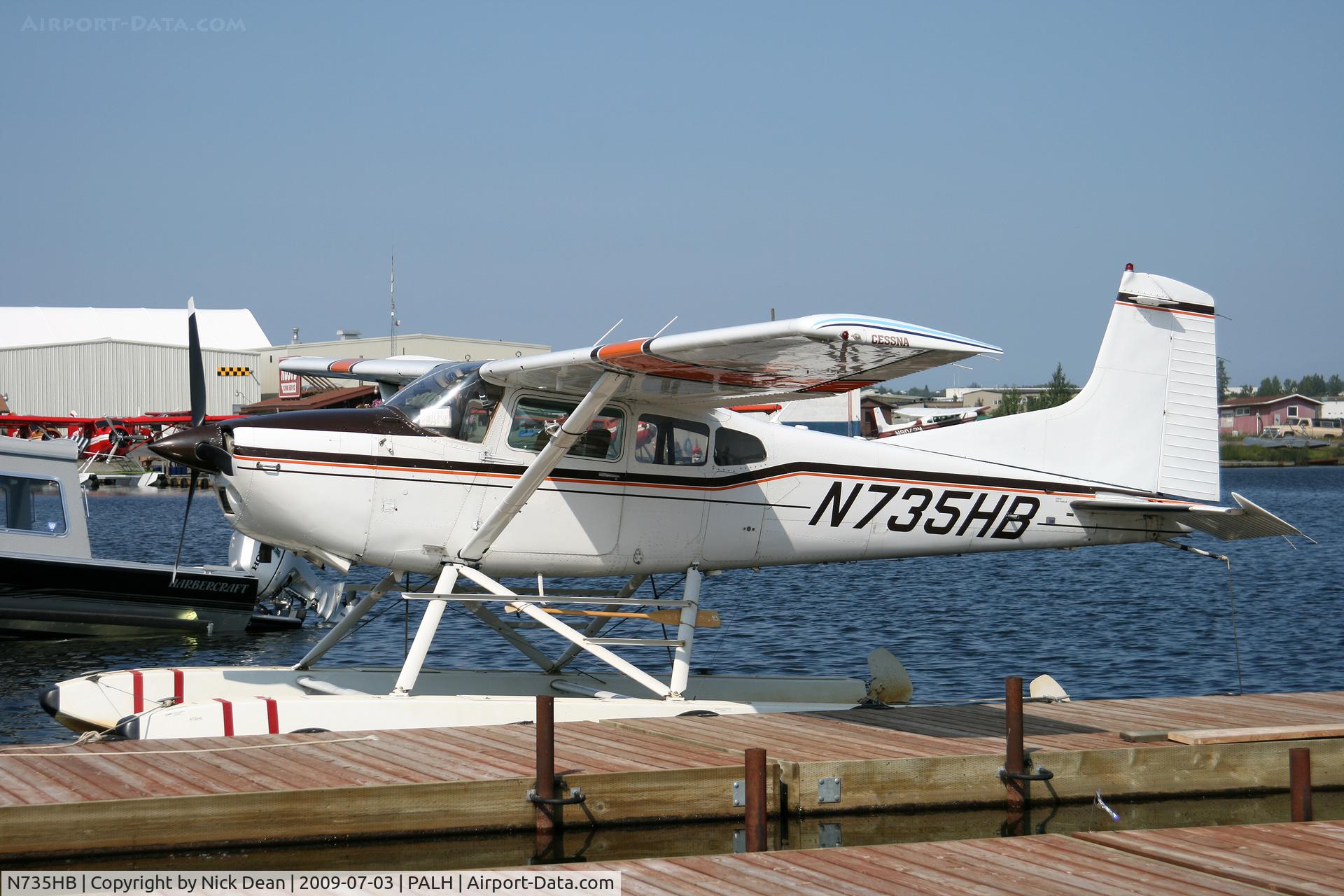 N735HB, 1985 Cessna A185F Skywagon 185 C/N 18504448, PALH
