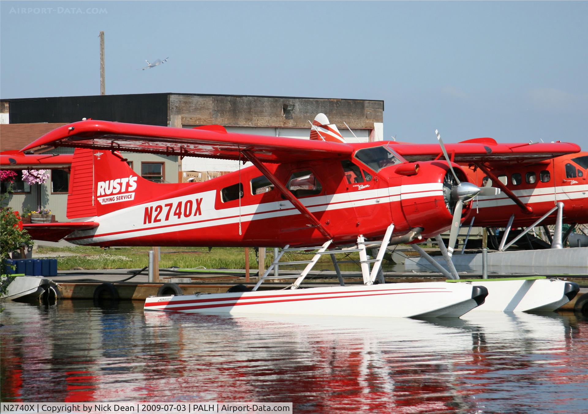 N2740X, 1953 De Havilland Canada DHC-2 Beaver Mk.I C/N 579, PALH