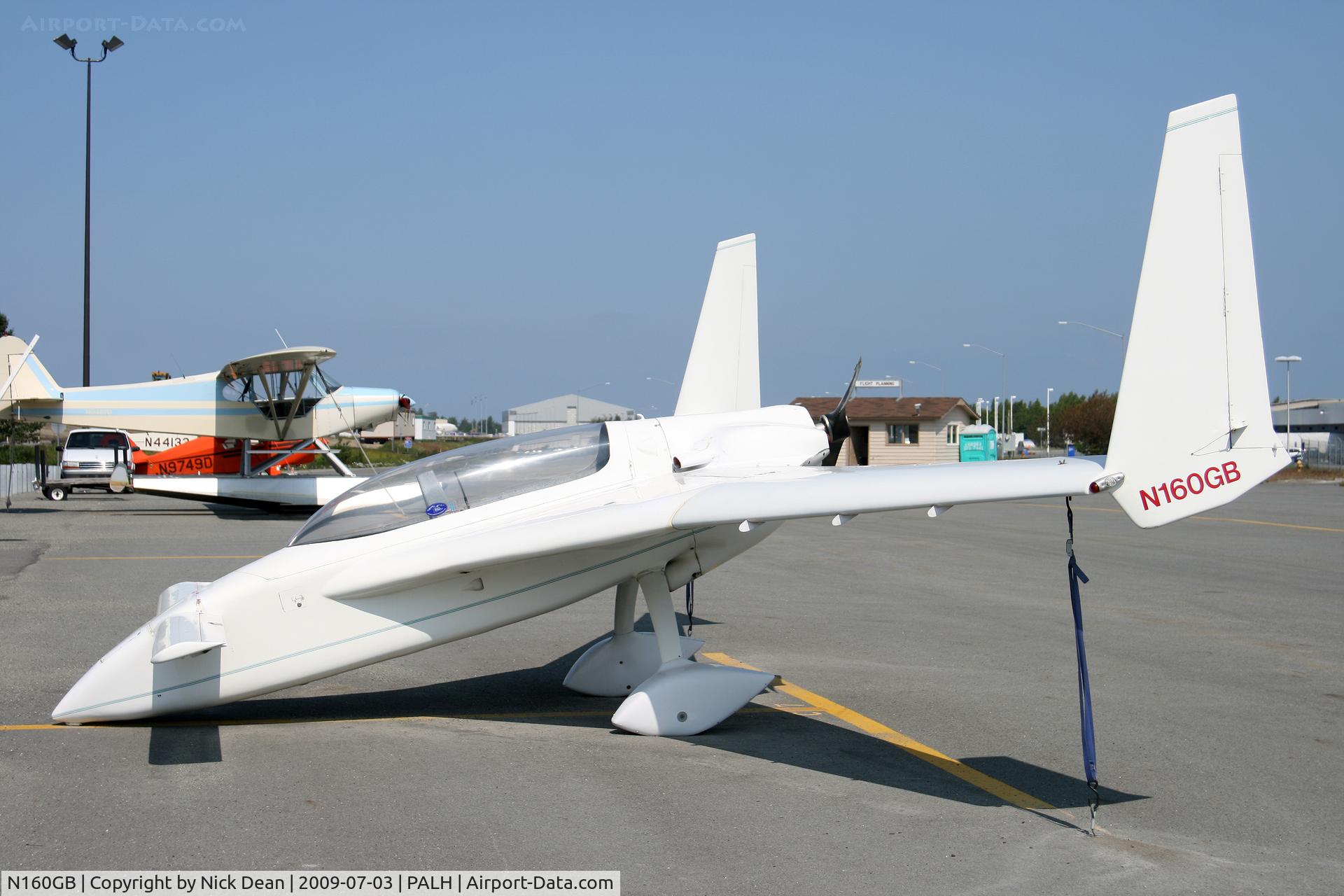 N160GB, 1996 Rutan Long-EZ C/N MBL-001, PALH
