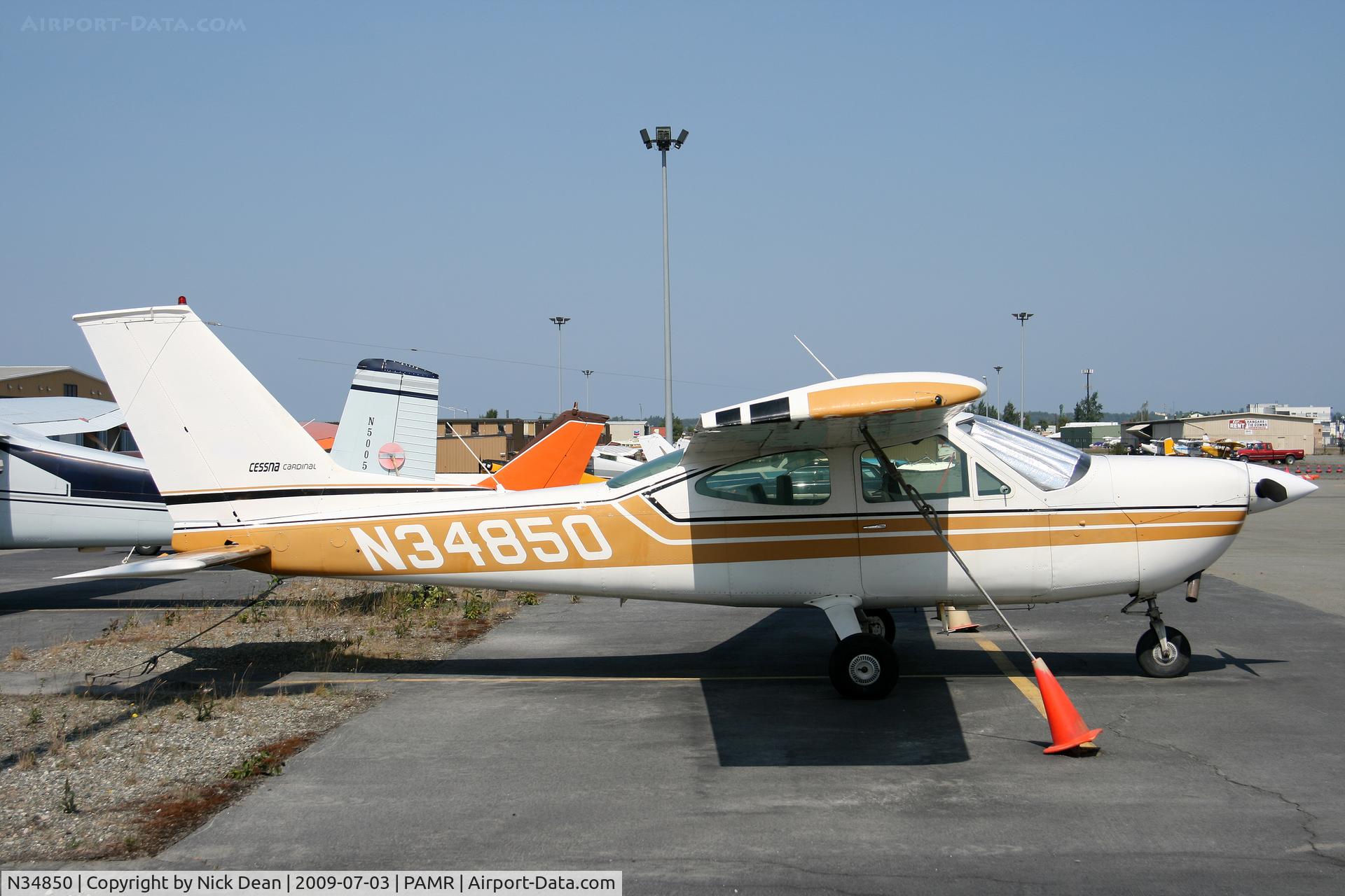 N34850, 1973 Cessna 177B Cardinal C/N 17702044, PAMR