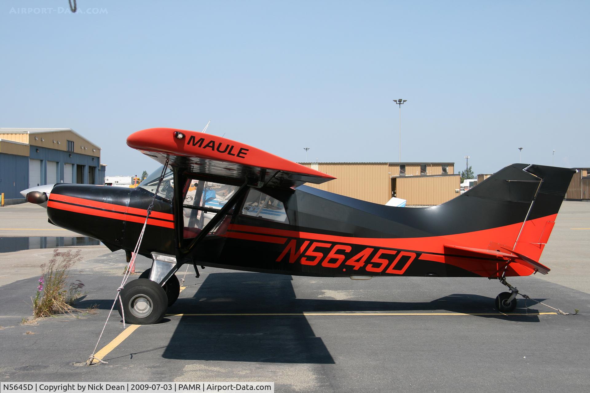 N5645D, 1981 Maule M-6-235 Super Rocket C/N 7382C, PAMR