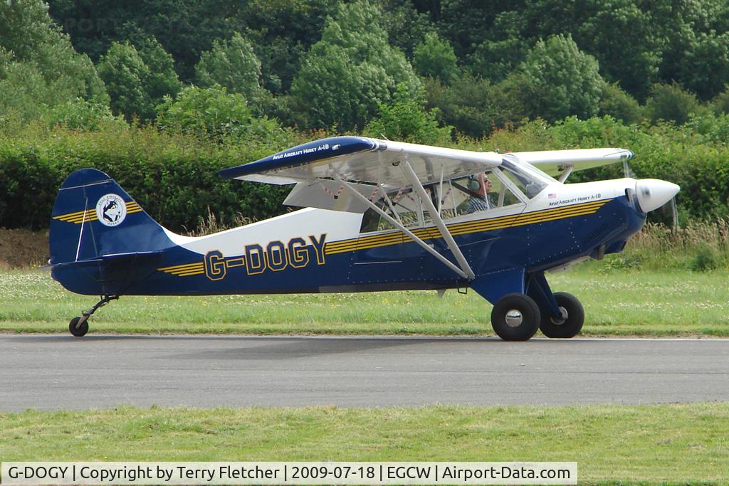 G-DOGY, 2007 Aviat A-1B Husky C/N 2421, Aviat A-1B displaying on 2009 Welshpool Air Day