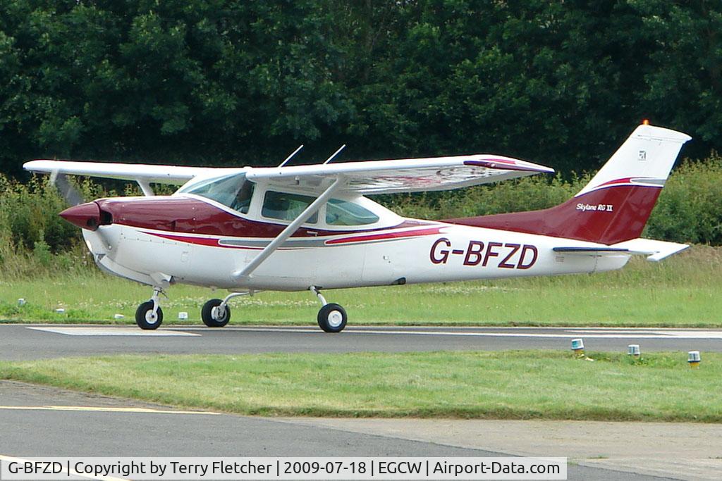 G-BFZD, 1978 Reims Cessna FR182 Skylane RG C/N 0010, Visiting Cessna 182 on 2009 Welshpool Air Day
