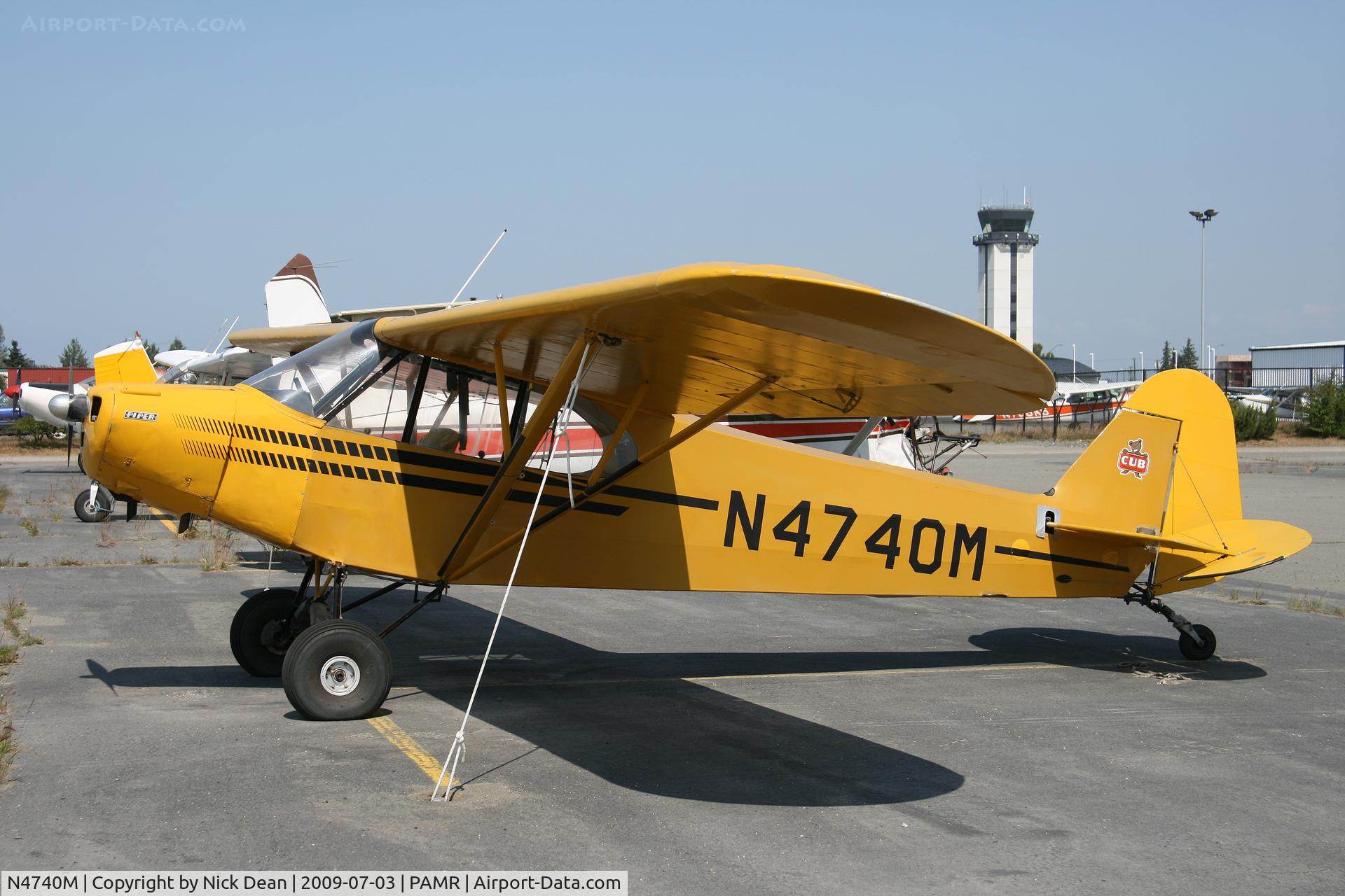 N4740M, 1947 Piper PA-11 Cub Special C/N 11-255, PAMR