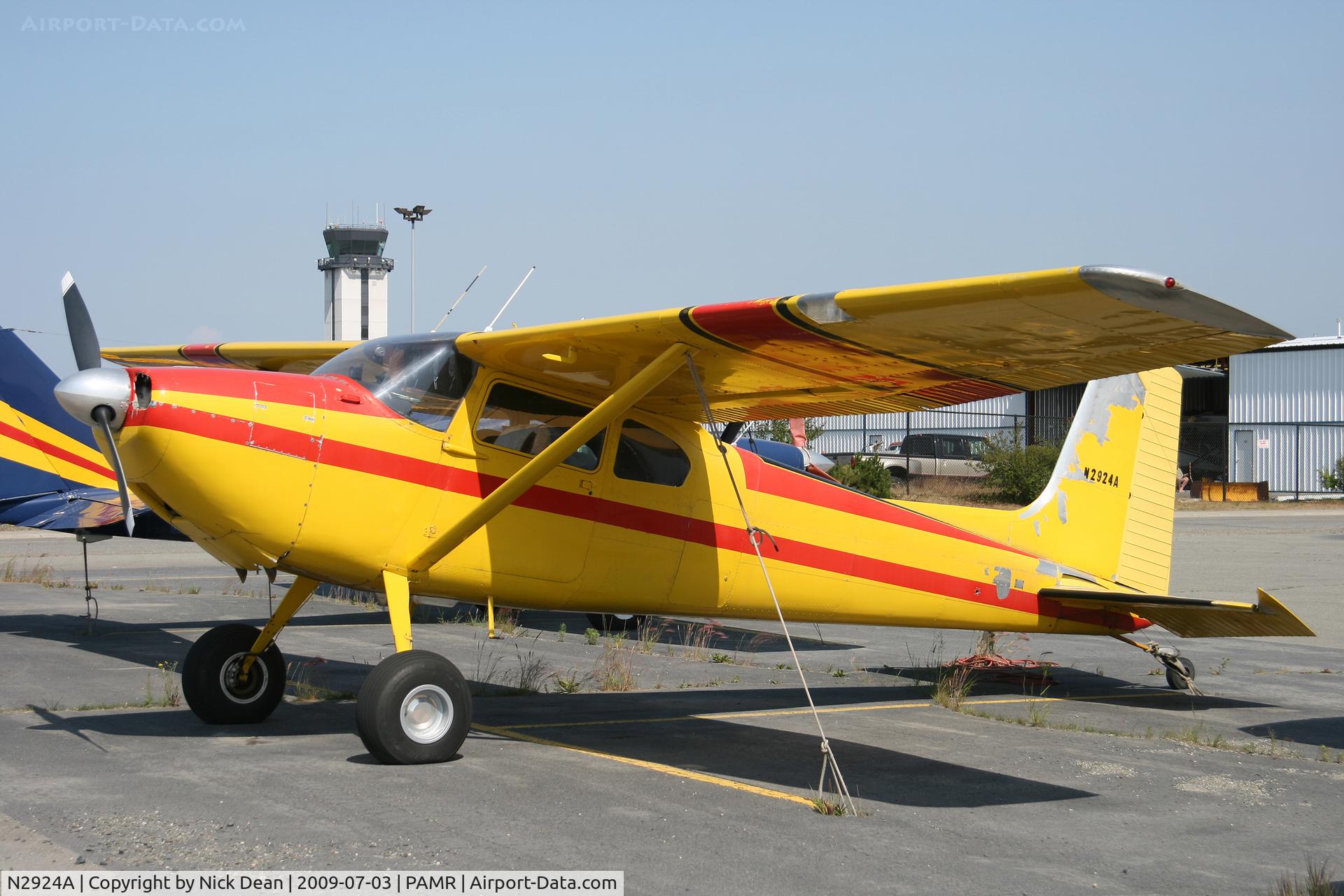N2924A, 1953 Cessna 180 C/N 30124, PAMR