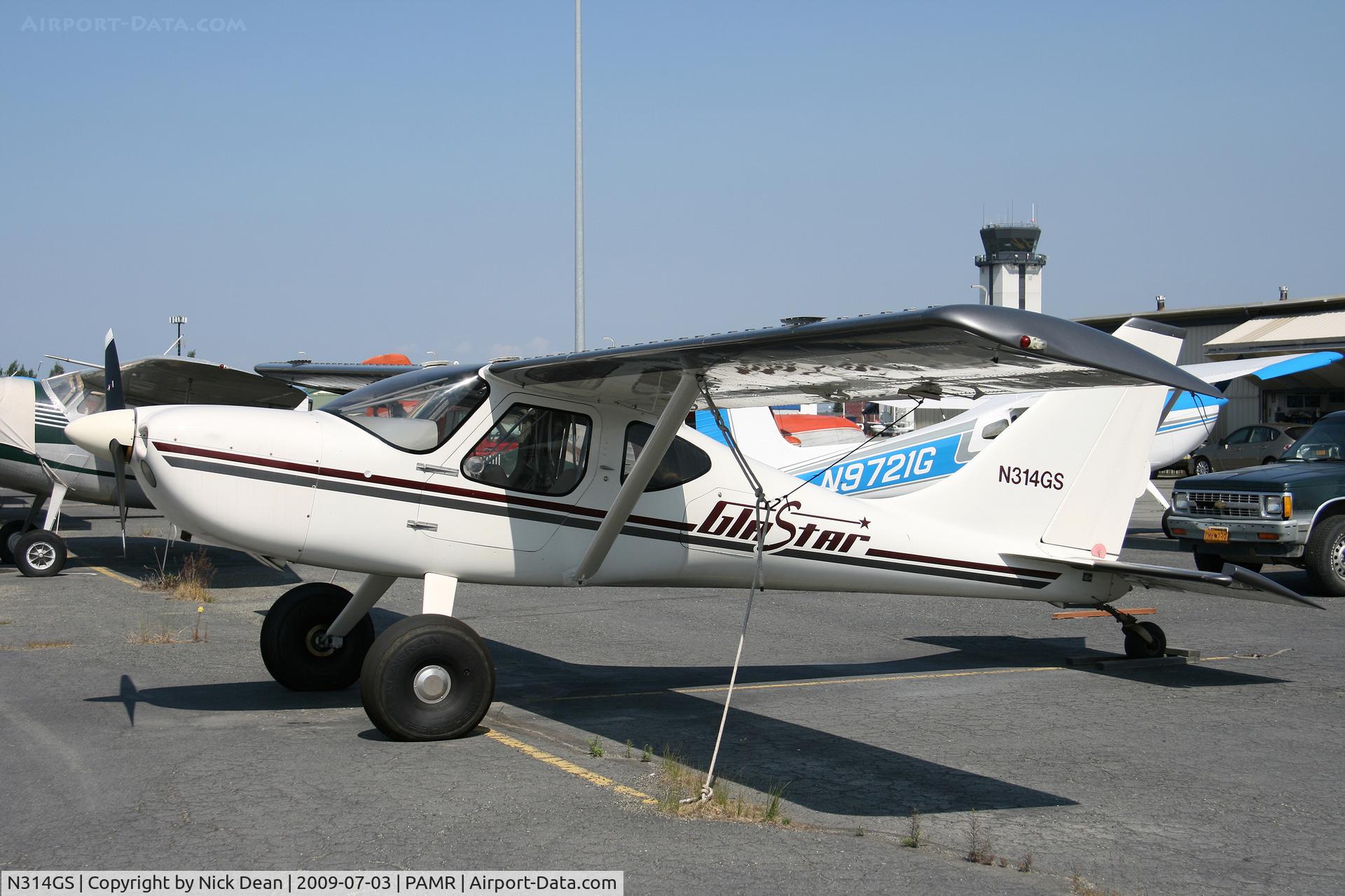 N314GS, 1997 Stoddard-Hamilton GlaStar 180 C/N 5092, PAMR