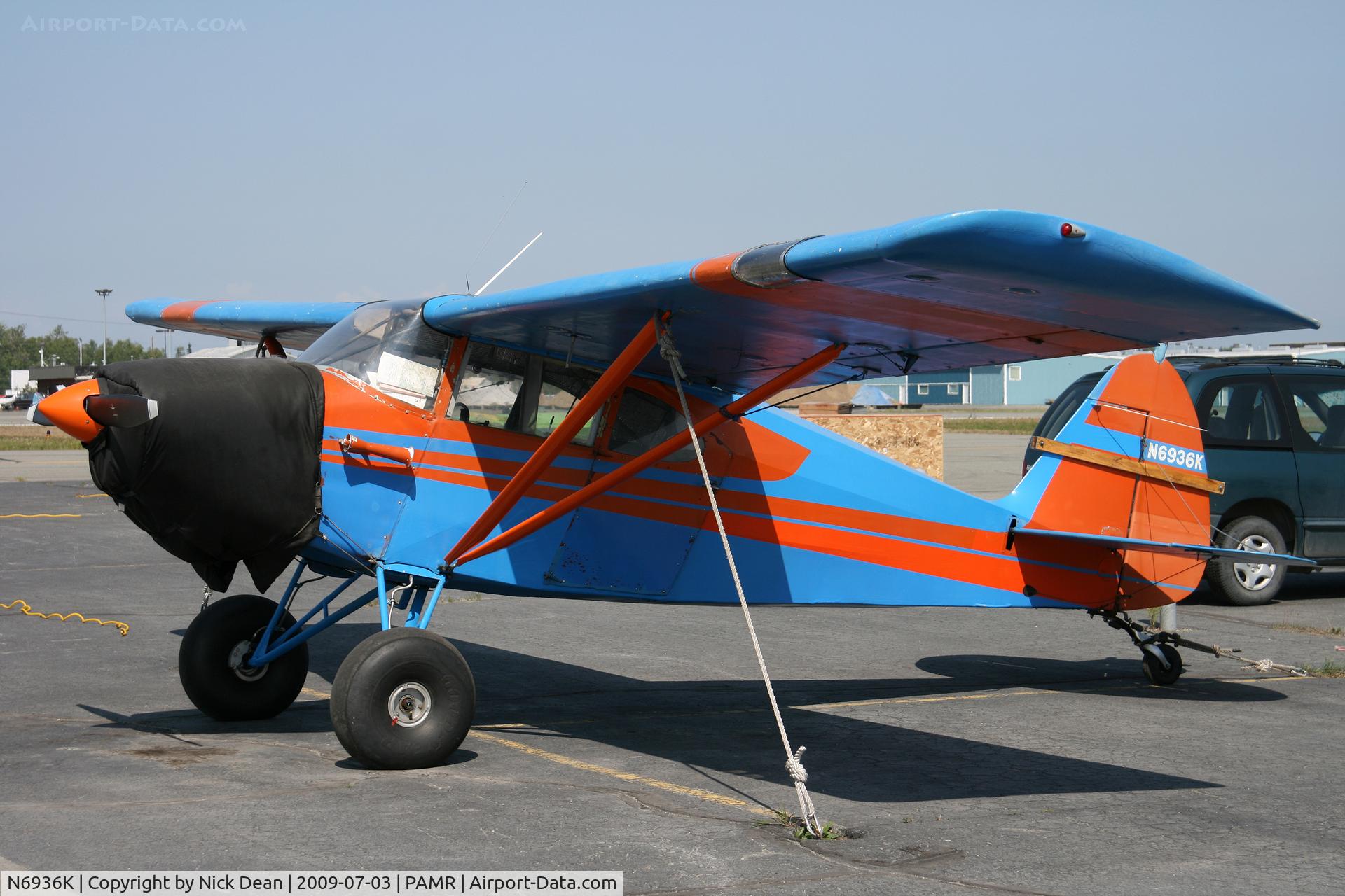 N6936K, 1950 Piper PA-20 Pacer C/N 20-38, PAMR