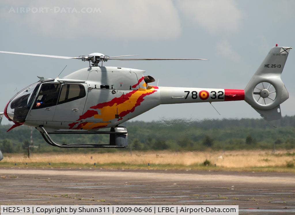 HE25-13, 2001 Eurocopter EC-120B Colibri C/N 1223, Used as a demo during LFBC Airshow 2009