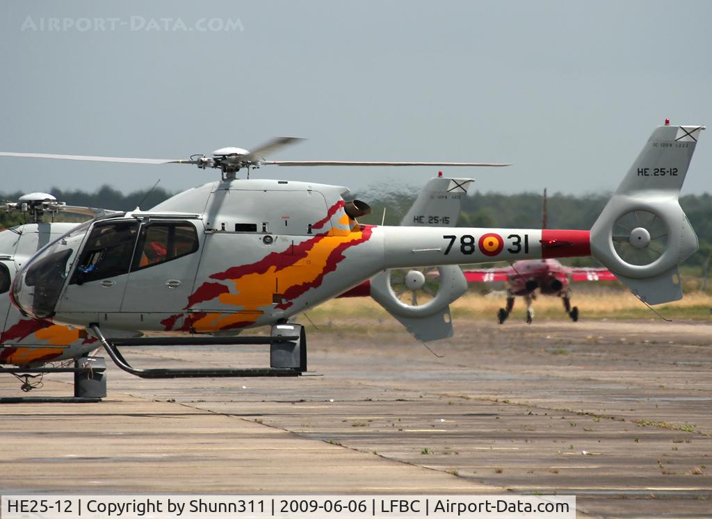 HE25-12, 2001 Eurocopter EC-120B Colibri C/N 1222, Used as a demo during LFBC Airshow 2009