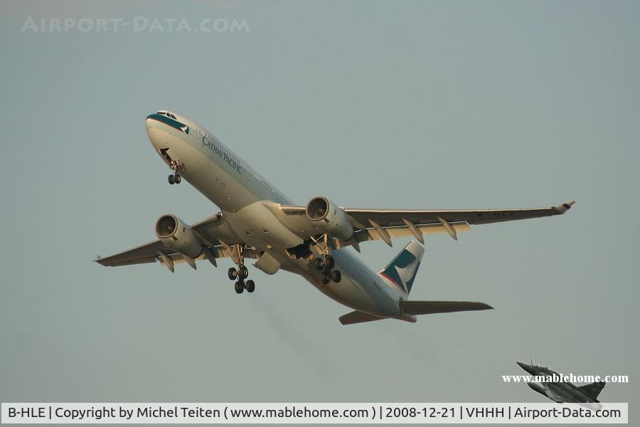 B-HLE, 1995 Airbus A330-342 C/N 109, Cathay Pacific