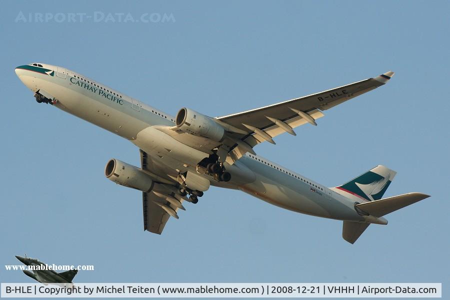 B-HLE, 1995 Airbus A330-342 C/N 109, Cathay Pacific