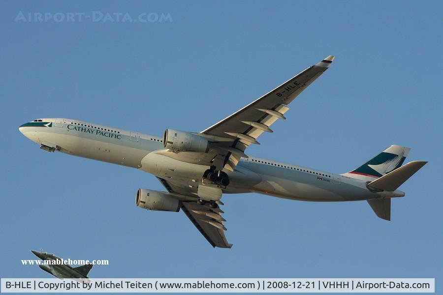 B-HLE, 1995 Airbus A330-342 C/N 109, Cathay Pacific
