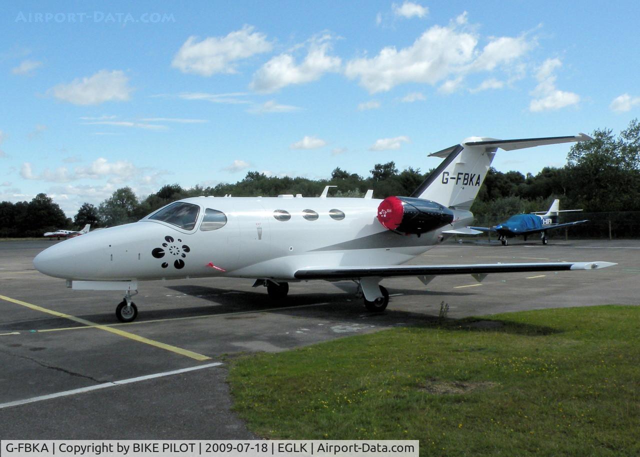 G-FBKA, 2008 Cessna 510 Citation Mustang Citation Mustang C/N 510-0096, NEW CESSNA MUSTANG FOR BLINK