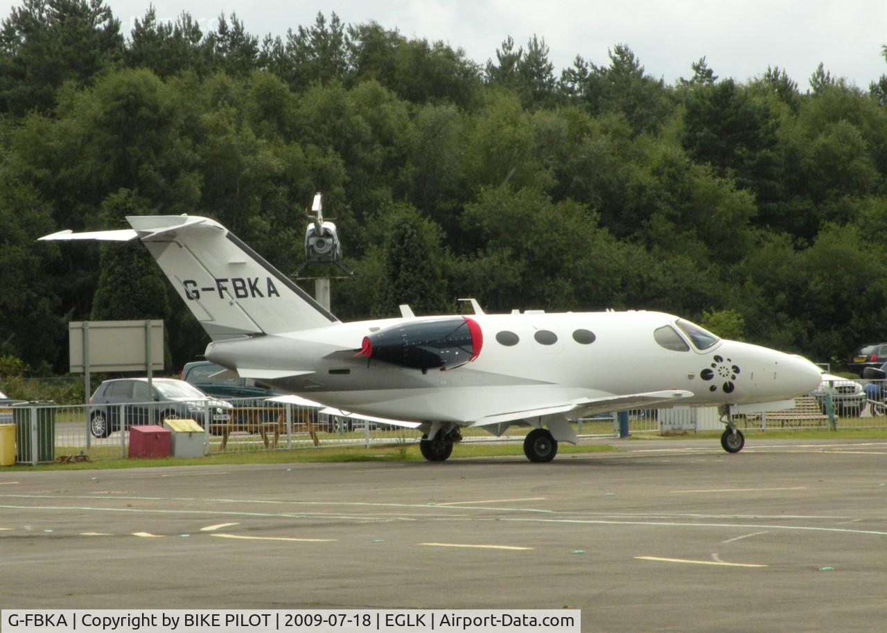 G-FBKA, 2008 Cessna 510 Citation Mustang Citation Mustang C/N 510-0096, NEW CESSNA MUSTANG FOR BLINK