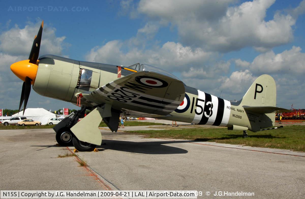 N15S, 1953 Hawker Sea Fury FB.11 C/N 41H/696792, at Sun N' Fun